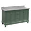 Ferdinand 60'' Double Bathroom Vanity with Top-1741991651-1741991655