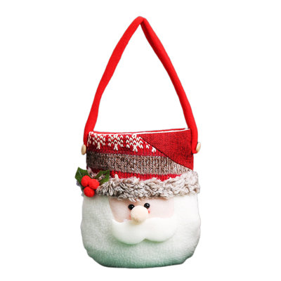 Christmas Gift Bag With Handle Christmas Party Supplies Candy Bag Super Cute Snowman Santa Claus Deer For Decoration And Return Gift