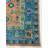 Ava Kazak Rust Hand Knotted Wool Rust / S.Blue Traditional Classic Area Rug-1577203208