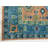 Ava Kazak Rust Hand Knotted Wool Rust / S.Blue Traditional Classic Area Rug-1577203209