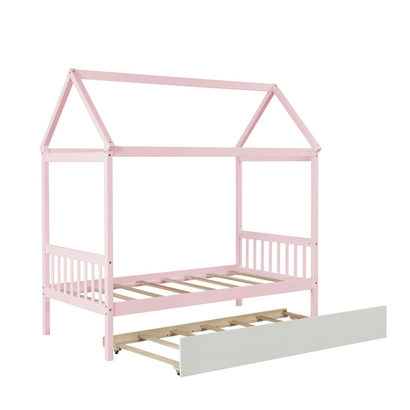 Structure de lit House avec lit gigogne