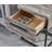 Celestial Contemporary Storage End Table, Gray-1399701127