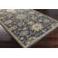 Tapis bleu marine / brun / beige en laine touffeté à la main Arden-1372758555