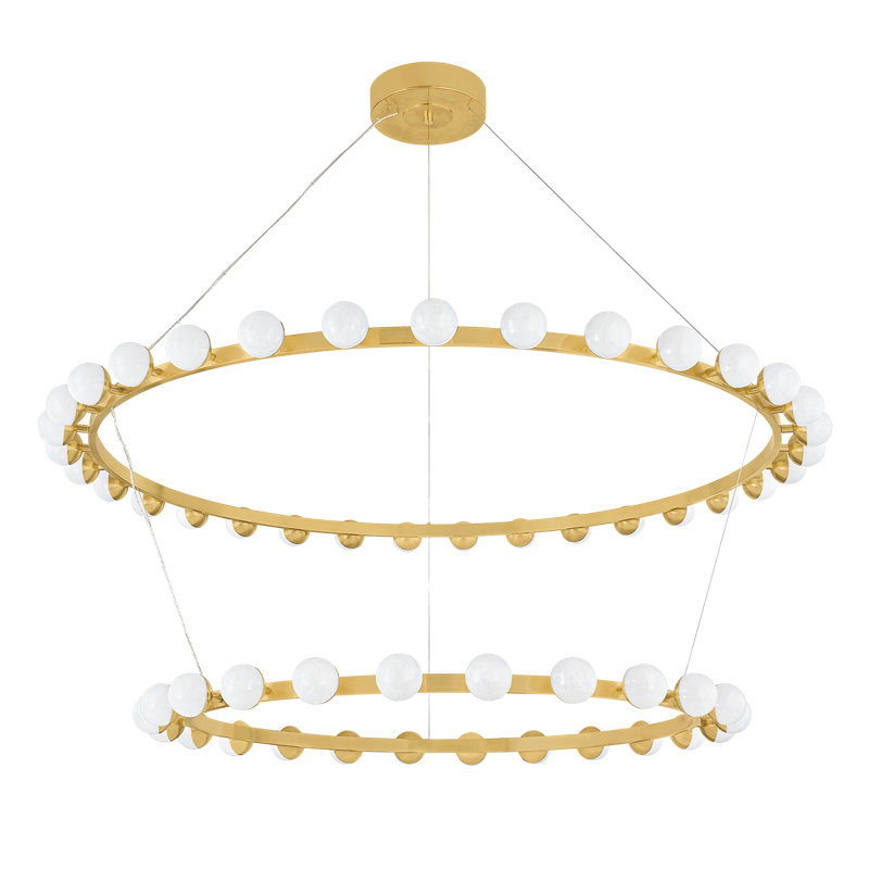 Linus Chandelier, 39, 12.50" H x 45.25" W x 45.25" D