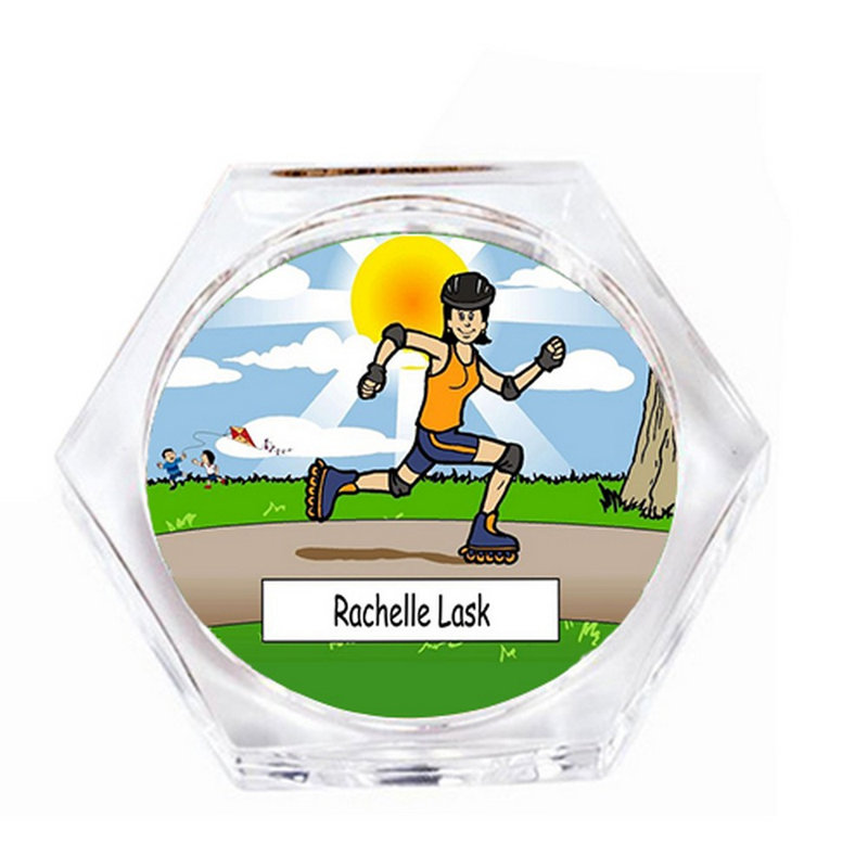 Ensemble de 4 sous-verres personnalisés, Oui