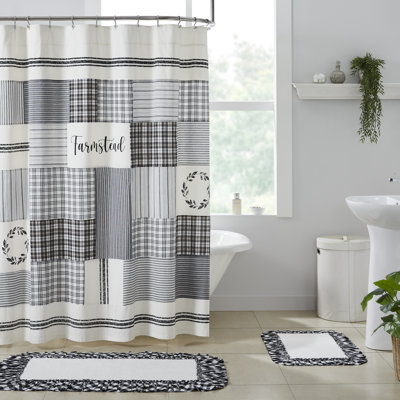 Rideau de douche simple Sawyer Mill