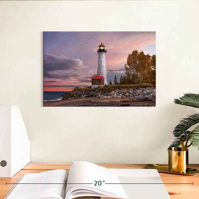Phare d'Aletra Crisp Point, H 8 po x l 12 po