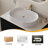 Bathroom Vanity with Ceramic Integrated Sink-1470909662