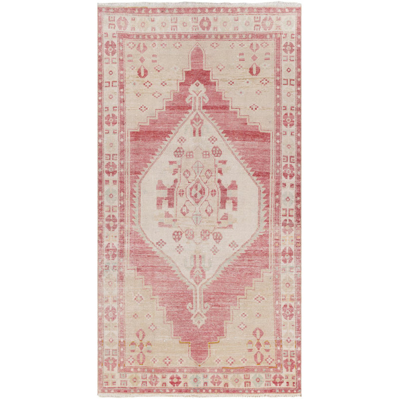 Antique One Of A Kind One-of-a-Kind 4'10" X 9' Hand Knotted Area Rug