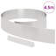 15cm H x 450cm W Stainless Steel Lawn Edging