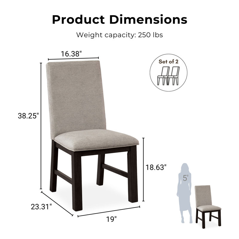Fermina Linen Upholstered Dining Chair