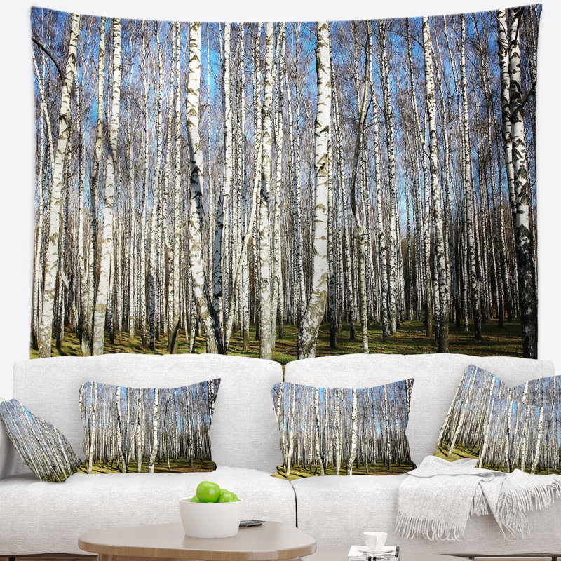 Tapisserie «Sunny Autumn» Birch Grove, H 68 po x l 80 po