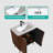 Modern Freestanding Bathroom Vanity with Multiple Functional Features