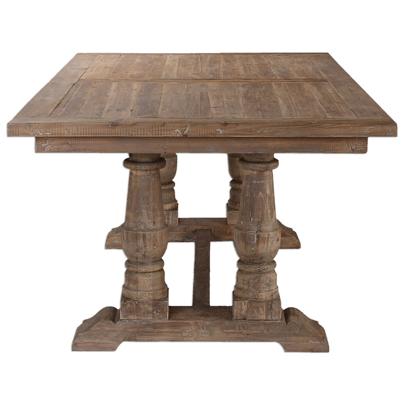 McKew Solid Wood Dining Table