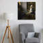 Femme tenant un équilibre, impression d'art mural classique contemporain-133314535