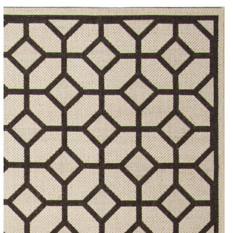 Kelli 100 Performance Geometric Indoor/Outdoor Area Rug, Rectangle 9' x 12'