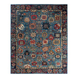 Serapi One-of-a-Kind 8' 0" X 9' 8" Hand Knotted Area Rug