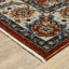 Tapis oriental rouge / ivoire Hovis-942562158