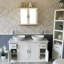 Bussard 1230mm Double Bathroom Vanity with Vessel Stone Basin-683953829