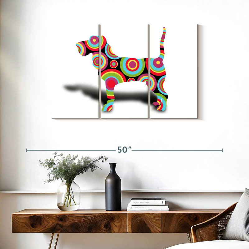 Brampt Dog, 24" H x 38" W
