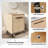 24" Modern Vanity Base with Two Soft-Close Doors