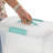 Sterilite Large Nesting ShowOffs Portable Clear File Box with Latches