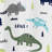 Mod Dinosaur Single Shower Curtain