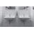 Parts and Accessories Ceramic Rectangular Bathroom Sink with Overflow