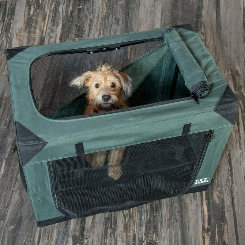 Caisse en nylon à parois souples, Cyprès foncé, H 24 po x l 22 po x P 29,50 po