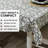 Red Barrel Studio 60X60 Artisan Block Print Tablecloth for a Distinctive Dining Look,Manikarnika(4 Seater)-2138580045