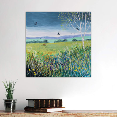Approaching Storm by Jo Grundy - Wrapped Canvas Painting