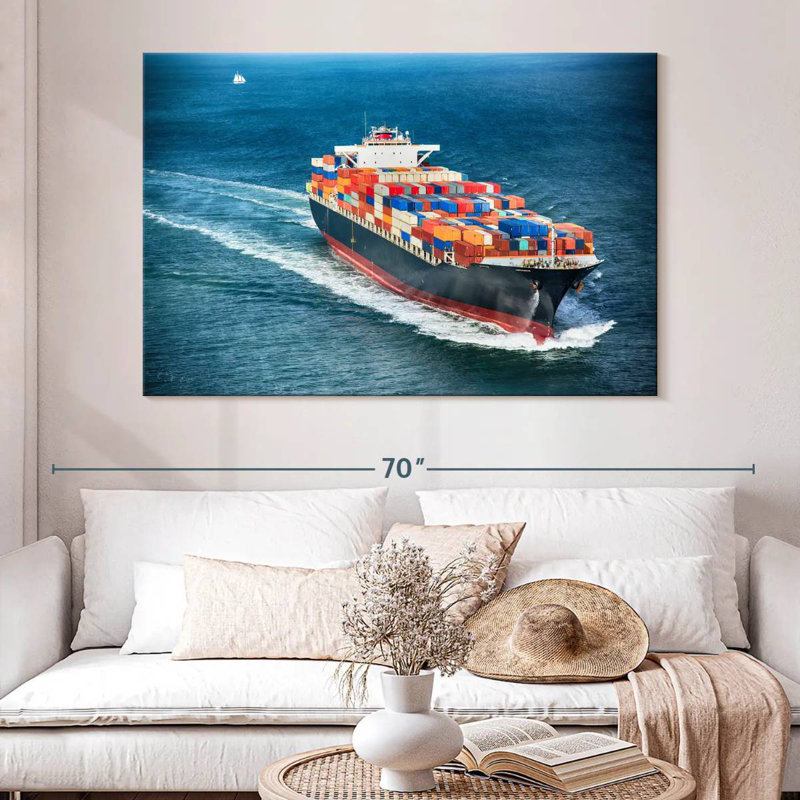 Mehar Ocean Ship, H 34 po x l 51 po