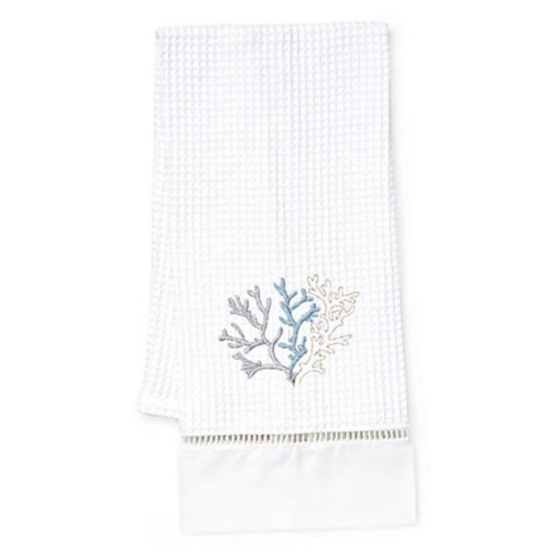 Serviette 100% coton Coral, Oeuf de canard bleu