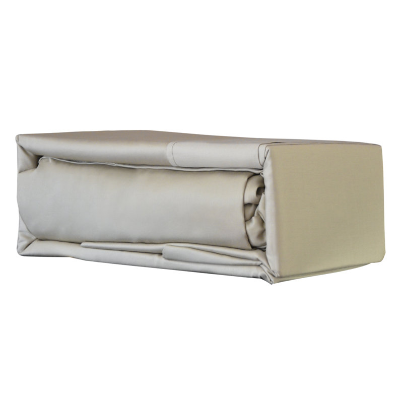 Ensemble de draps 400 fils Adien, Grand, Beige