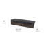 Petite tablette murale flottante décorative en bois rustique - Naturel-190405790-190405789