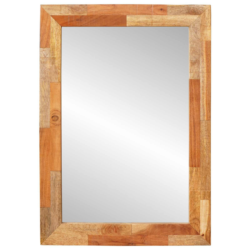 Solid Wood Rectangle Mirror