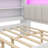 Wood Full Size Platform Bed With Storage Shelves, Drawers, Charging Station, LED, Desk And Upholstered Headboard-1366986530