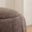 Repose-pieds rond 26,5 po Chenille-130149607