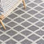 Tapis géométrique en laine / coton tissé à la main Allyx-1396609743