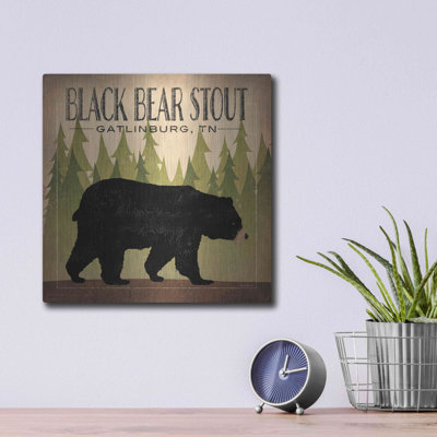 " Take A Hike Bear Black Bear Stout " by Ryan Fowler