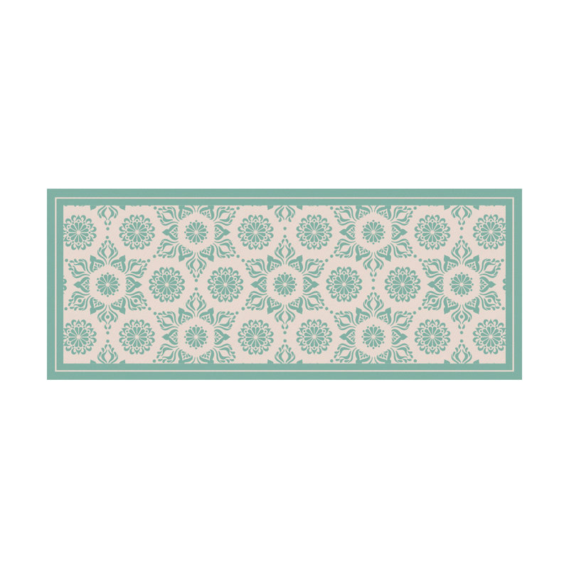 Davanti Vinyl Floor Mat - Alhambra Gardens Collection, Runner 2' x 5'