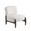 Méridienne Boucle avec pieds en bois robustes-246412832