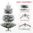 HOMCOM 7.5 Foot Artificial Christmas Tree-423092134