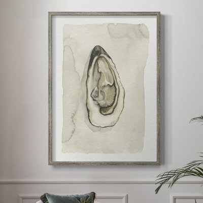 «Soft Half Shell I», reproduction encadrée - bois massif