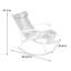 Chaise berçante en rotin Balcon Home