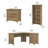 Khadesha 3 Piece Computer Desk Office Set-69038864