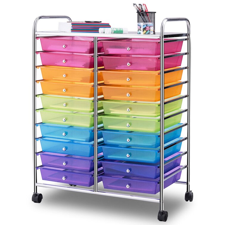 Califano 25.2 Storage Drawer Rebrilliant Color: Multicolor