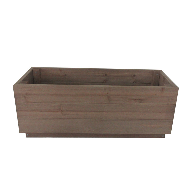 Azha Wood Planter Box, 11.6" H x 30" W x 12" D