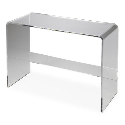 Crystal Clear Acrylic Console Table