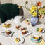 Wonderlust 5floz Teacup & Saucer, Mixed Set of 4